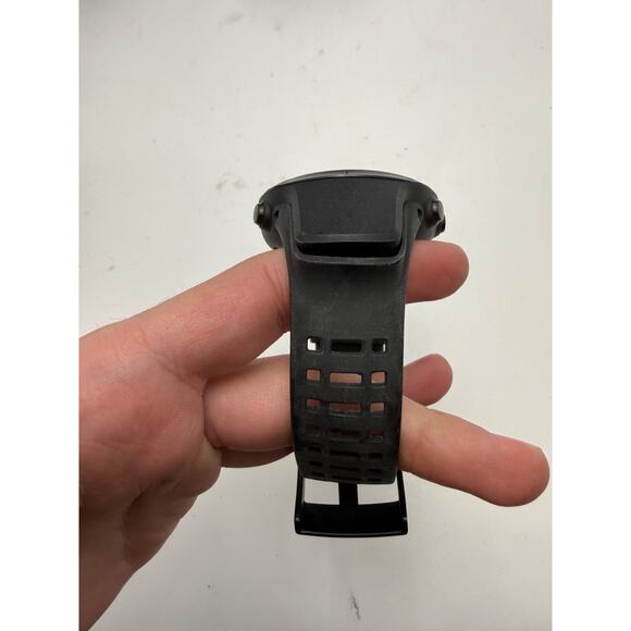 SUUNTO OW143 Digital Watch Black Rubber Strap With Charger & Box Tested Working main image 7